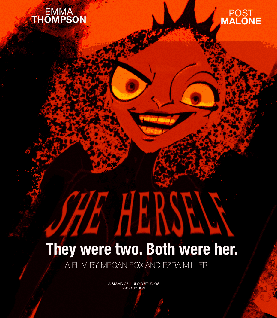 A silhouette of a man standing on a beach during sunset, with an orange sky and calm sea in the background.