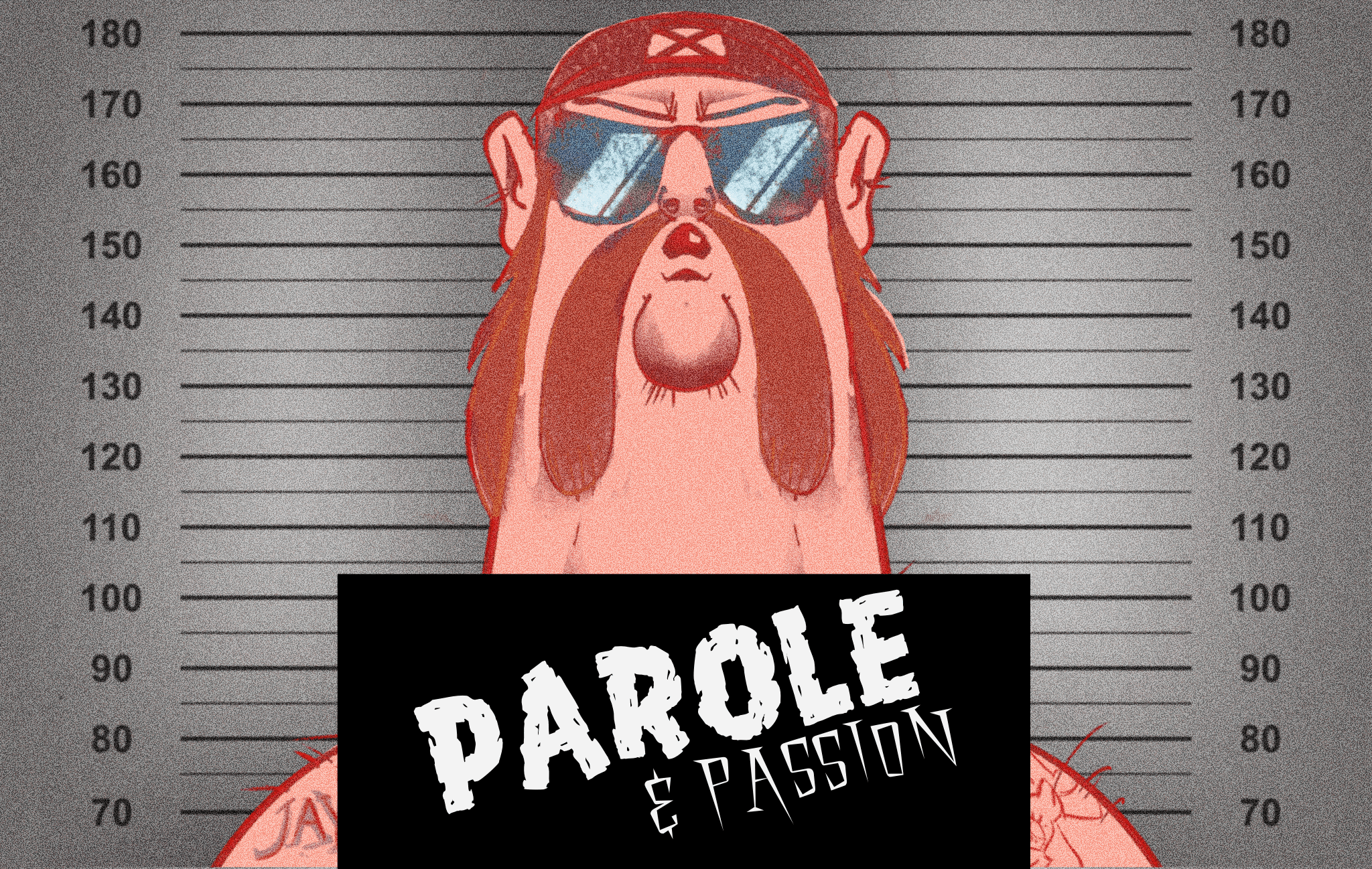 A digital artwork depicting a man and a woman in a futuristic, cyberpunk setting with neon blue and purple lighting, showcasing a dynamic and intense atmosphere.